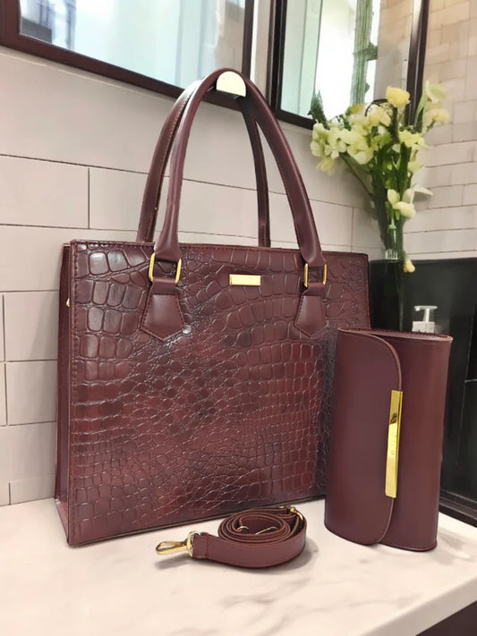 Alaska 2-Piece Bag Set – Stylish Handbags Combo for Women in Pakistan