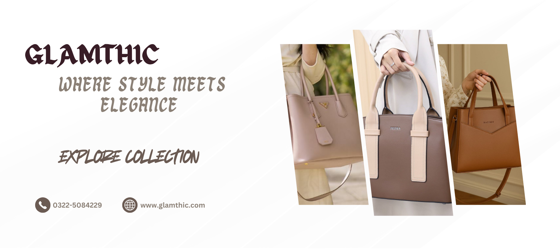 Glamthic Pakistan – stylish handbags, tote bags, and fashion essentials for women